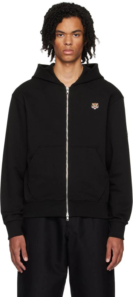 Kenzo Black Kenzo Paris Lucky Tiger Hoodie 1