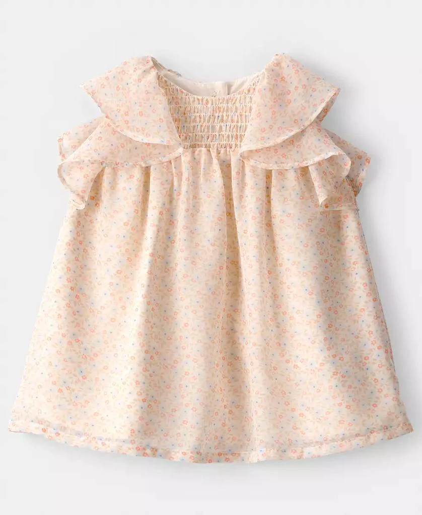 Carter's Baby girl Floral Flowy Dress 12M Pink