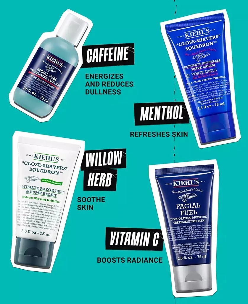 Kiehl's 4-Pc. The Grooming Regimen Set 3