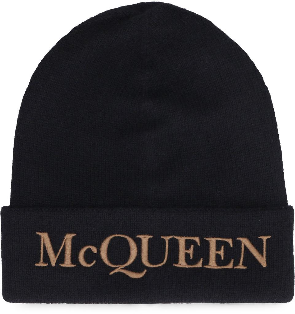 ハット MCQUEEN Logo embroidered beanie 0400014519832?wid=600&hei=800&