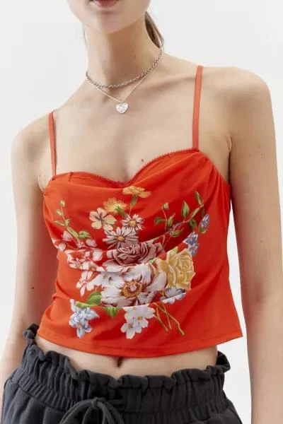 Out From Under Out From Under Mesh Balconette Bra Cami 1