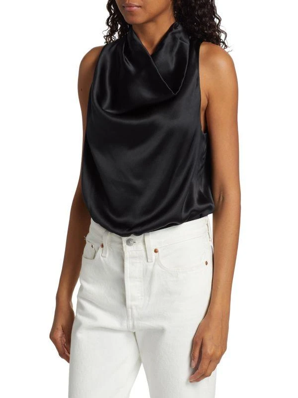 CAMI NYC Noreen Silk Blend Bodysuit 3