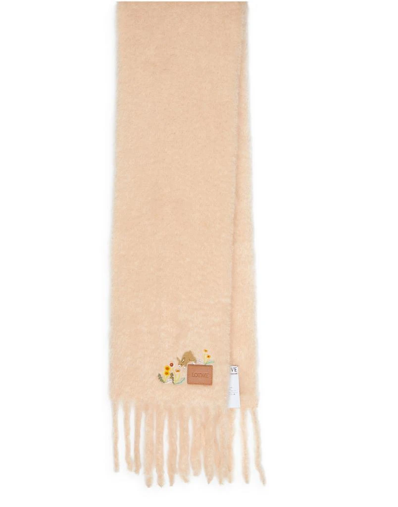 Loewe x Suna Fujita - Bunny mohair and wool scarf 3