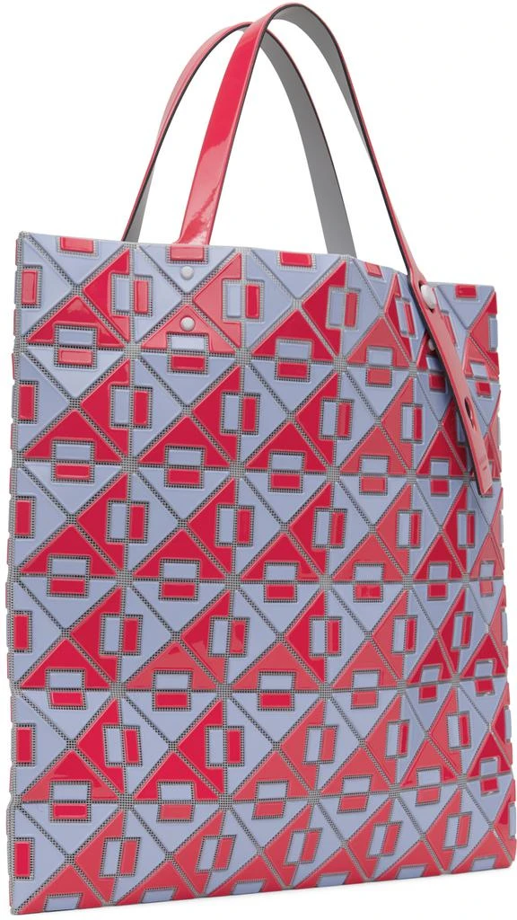 Issey Miyake Red & Blue Connect 6x6 Tote 3