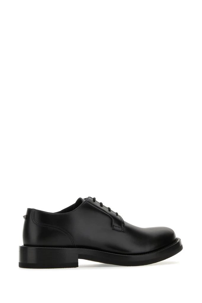Valentino Black leather lace-up shoes 2