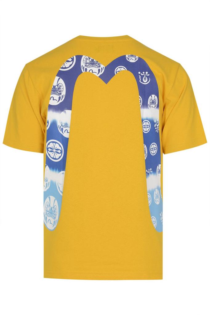 Evisu Printed Diacock Tee Yellow