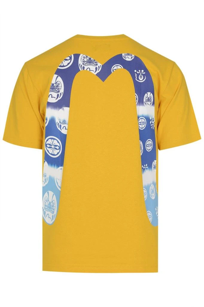 EVISU Printed Diacock Tee Yellow 2