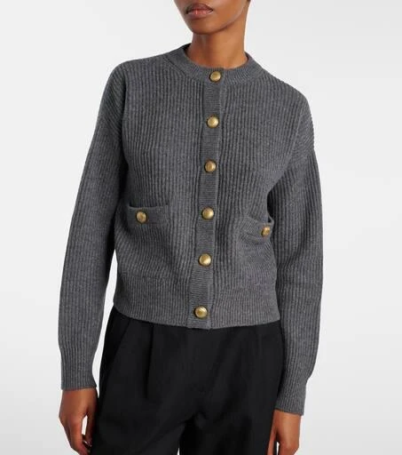 Brunello Cucinelli Wool, cashmere, and silk cardigan 5