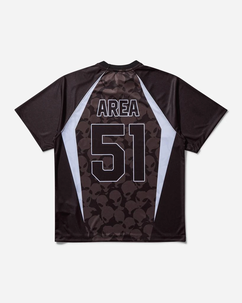 No Problemo Men's Area 51 Football Shirt Black 2