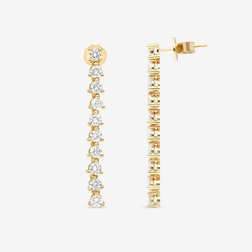 Ina Mar Ina Mar 18K Yellow Gold Diamond 2.05ct.twd. Drop Earrings AER-19279-Y 3