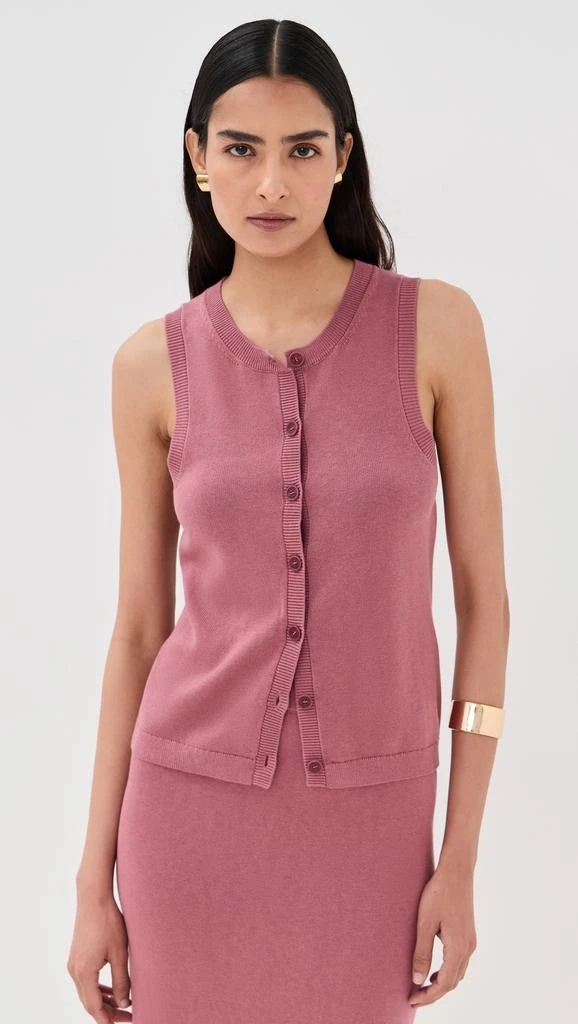 Sablyn Mia Button Through Tank 6