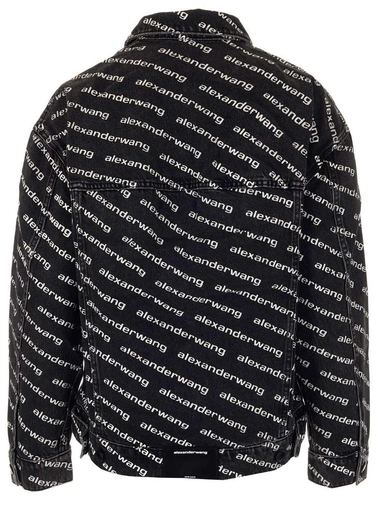 Alexander Wang Alexander Wang All-Over Logo Printed Jacket 2