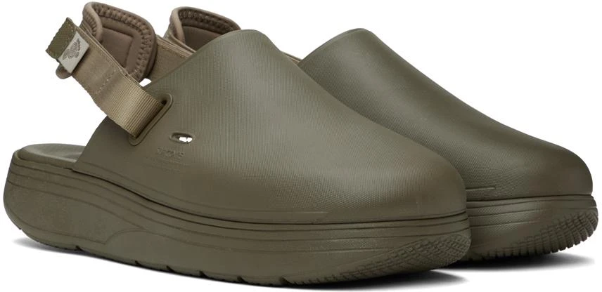 Suicoke Green Cappo Loafers 4