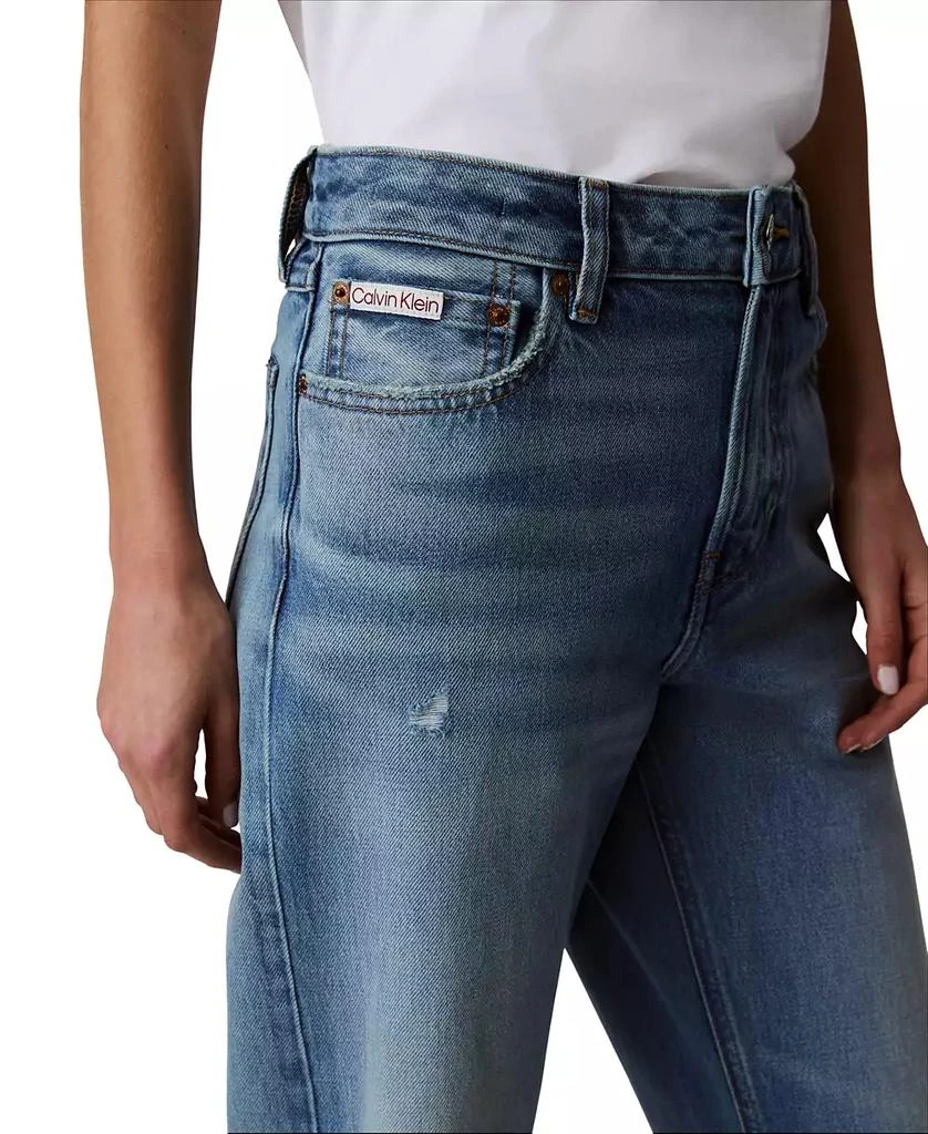 Calvin Klein Women's 90s Straight-Leg Rigid Jeans 4
