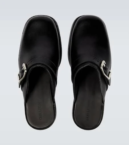 Our Legacy Camion leather mules 4
