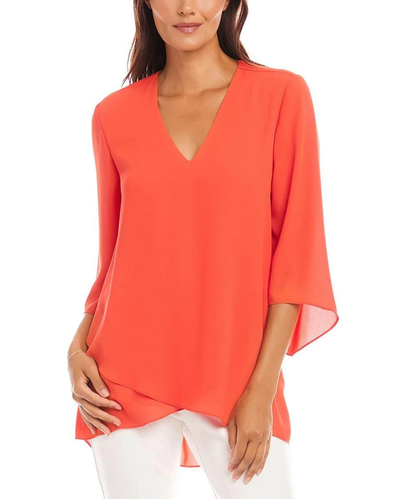 Karen Kane Bracelet Sleeve Asymmetric Top 1
