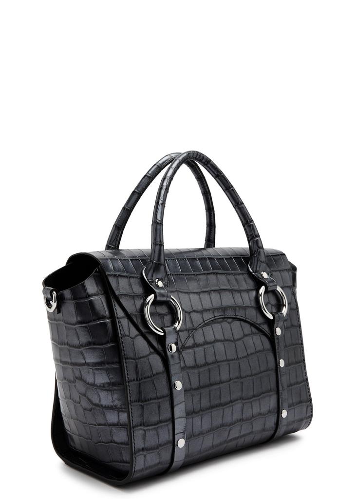 Vivienne Westwood Betty medium crocodile-effect leather top handle
