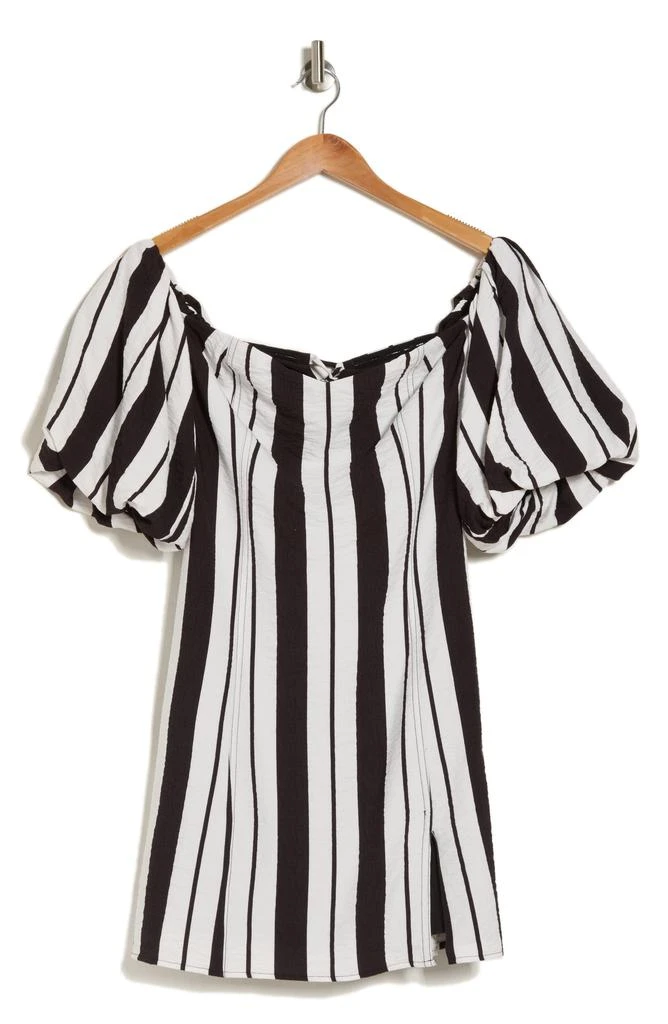 BCBG New York Off the Shoulder Minidress 3