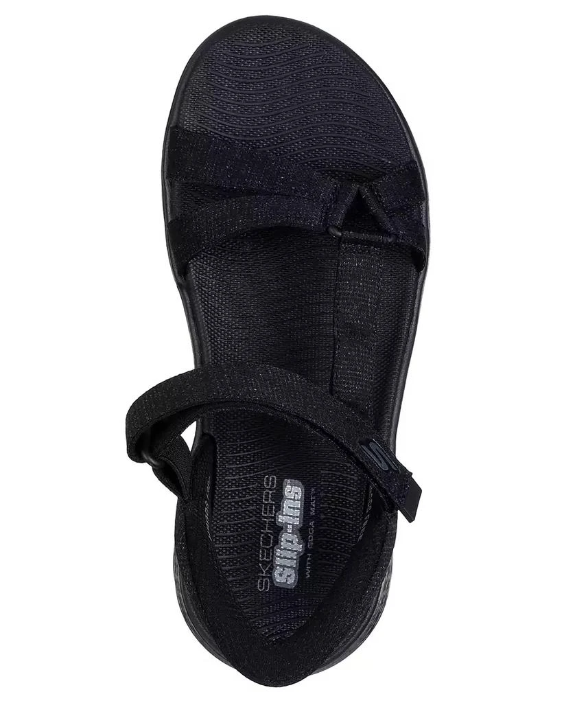 SKECHERS Women's Slip Ins- GO WALK Flex SD - Illuminate Walking Sandals from Finish Line 6