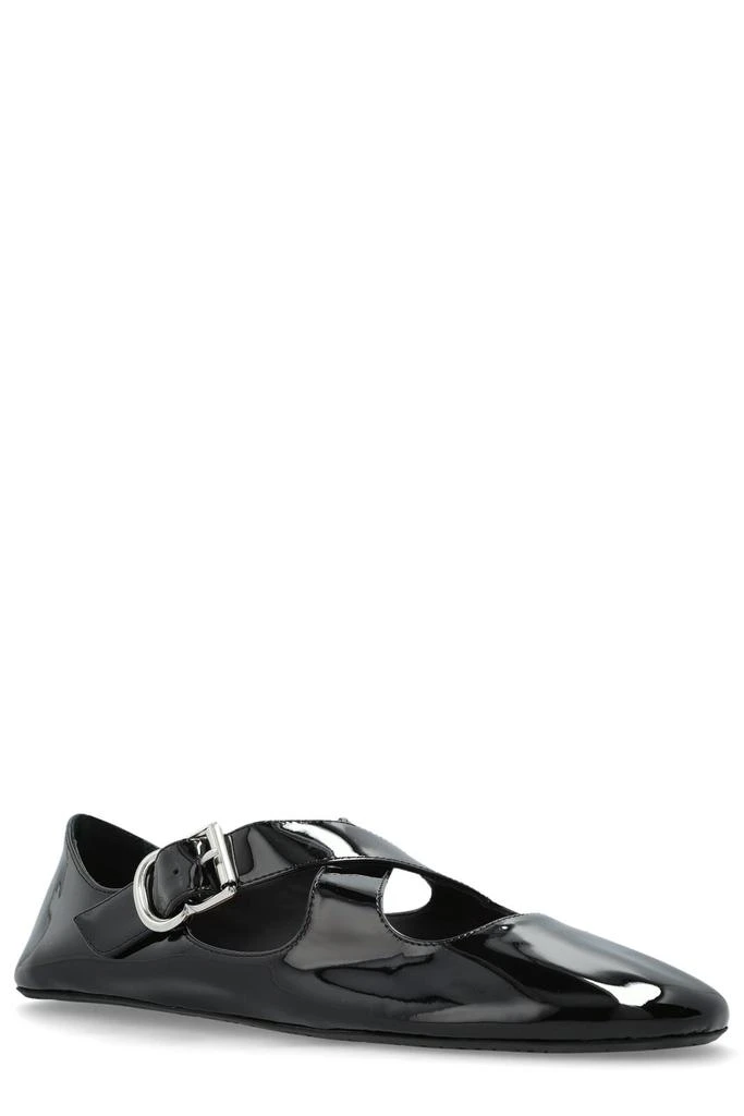 Alaïa Alaïa Criss Cross Ballet Flat Shoes 2