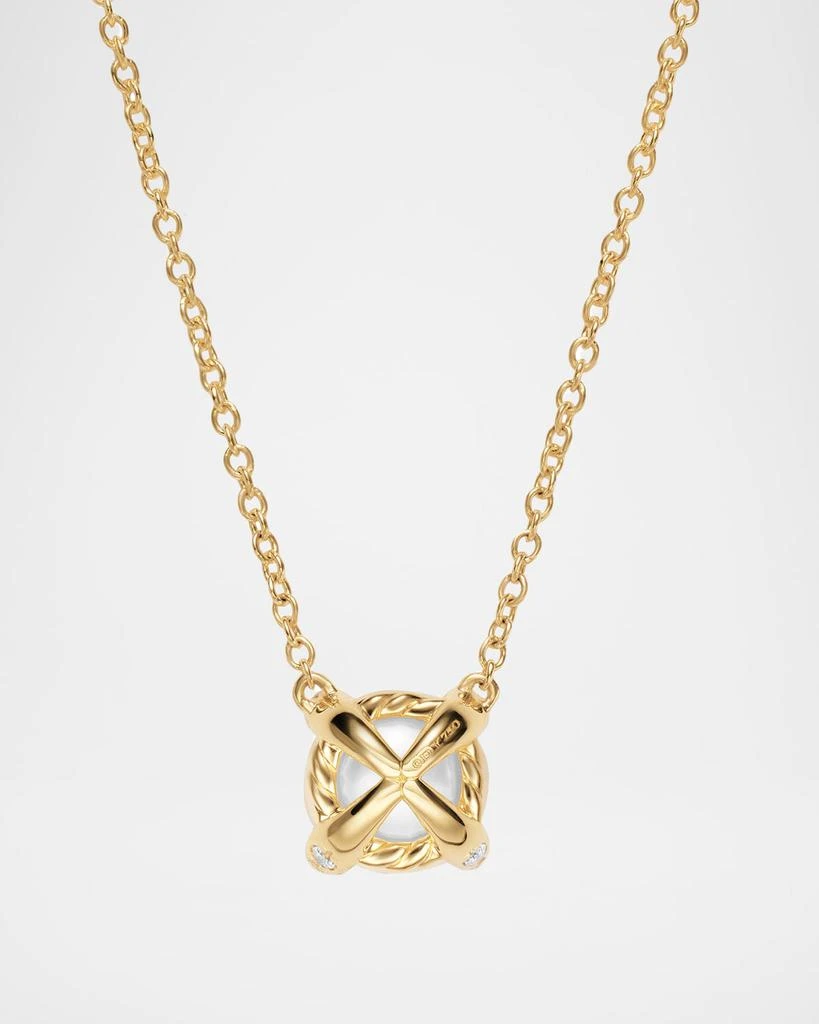 David Yurman Pearl Classics Necklace with Diamonds in 18K Gold, 6.5mm 5