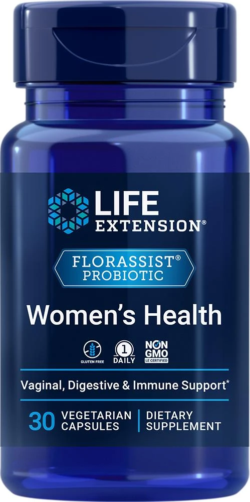 Life Extension Life Extension FLORASSIST® Probiotic Women's Health (30 Capsules, Vegetarian) 1