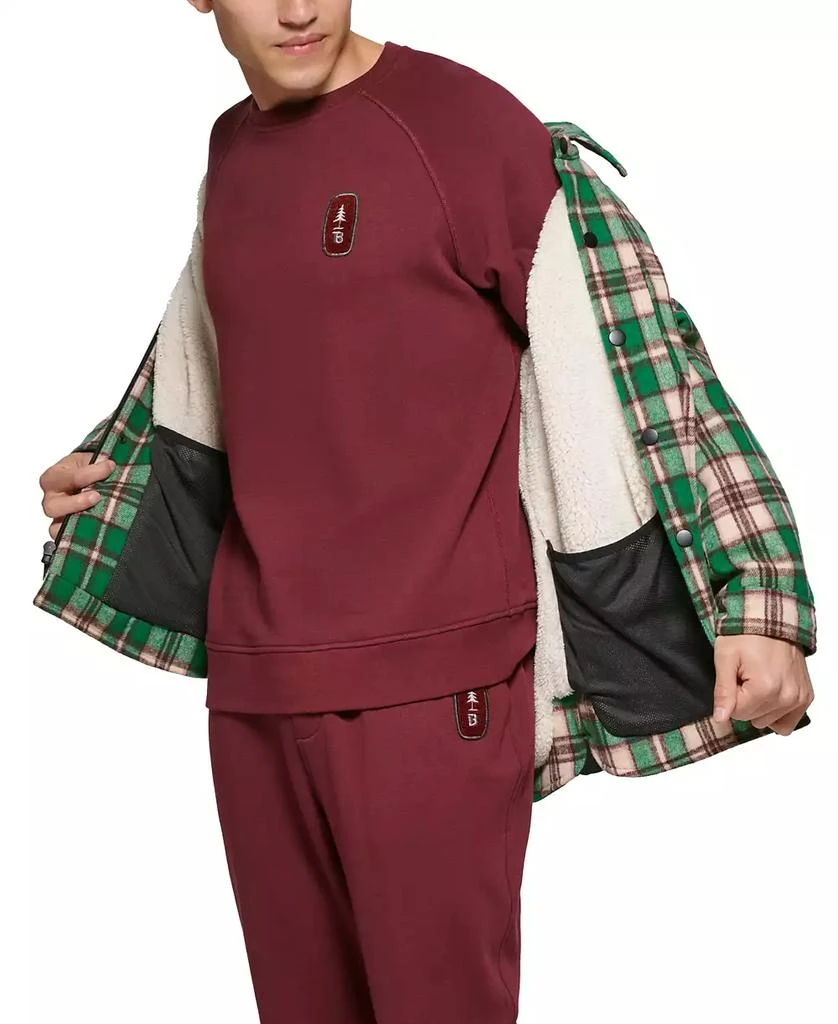 BASS OUTDOOR Men's Mission Field Sherpa Lined Shirt Jacket 5