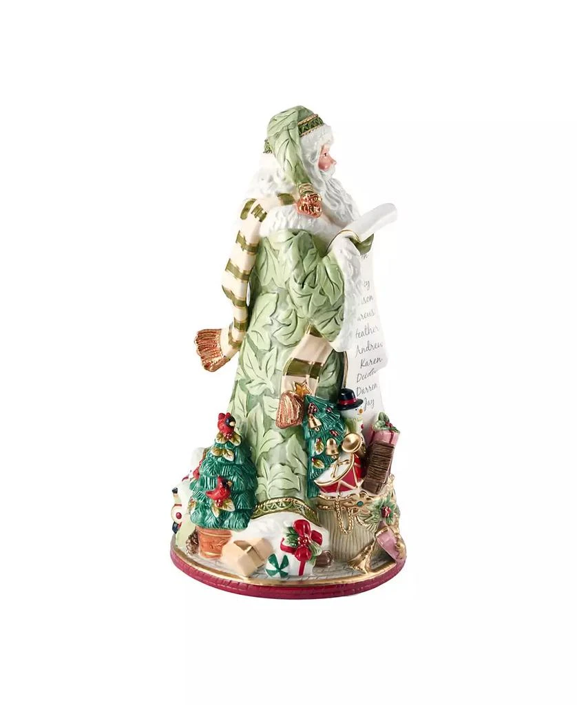 Fitz and Floyd Holiday Home Santa Figurine 3