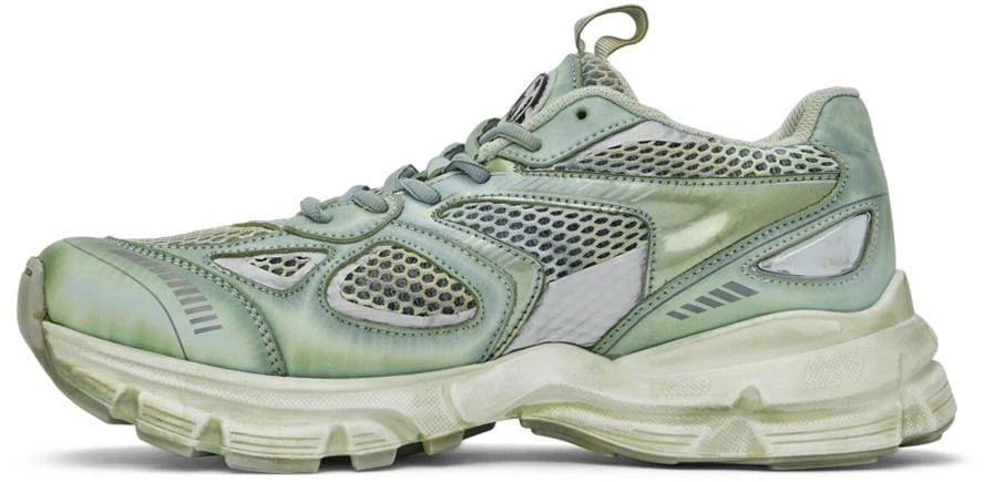 Axel Arigato Green Dip-Dye Marathon Sneakers 3