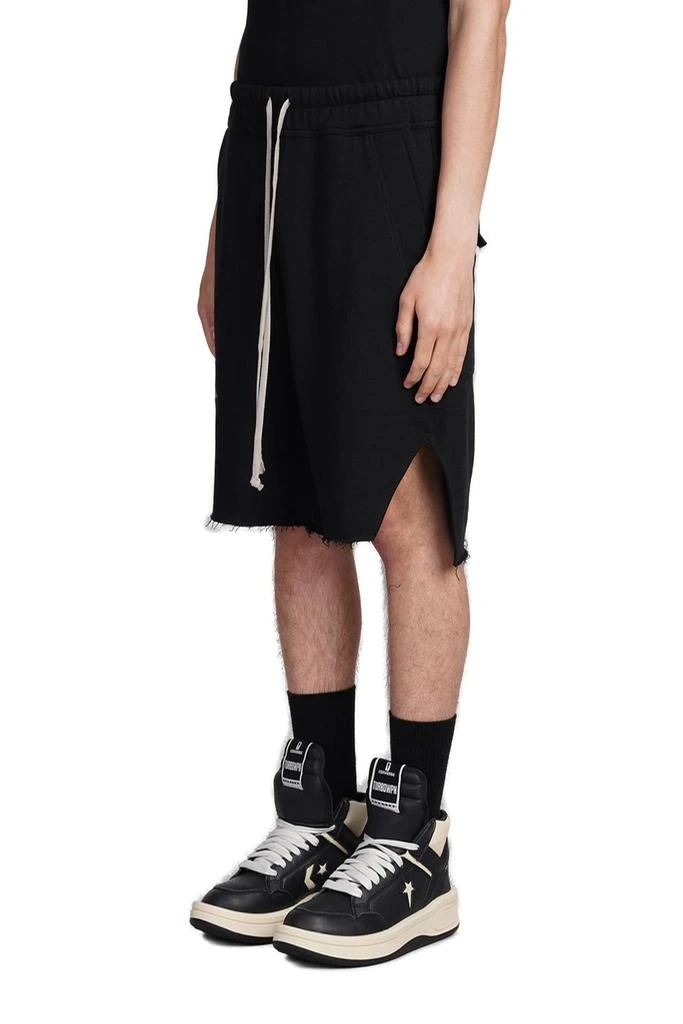 Rick Owens Rick Owens X Champion Logo Embroidered Drawstring Shorts 3