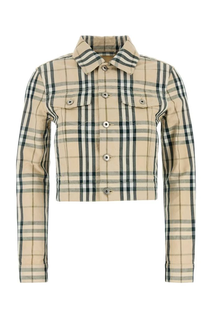 Burberry Embroidered denim jacket 1