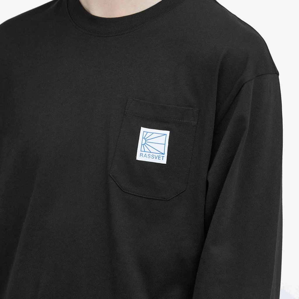 PACCBET RASSVET Pocket Tag Long Sleeve T-Shirt 5
