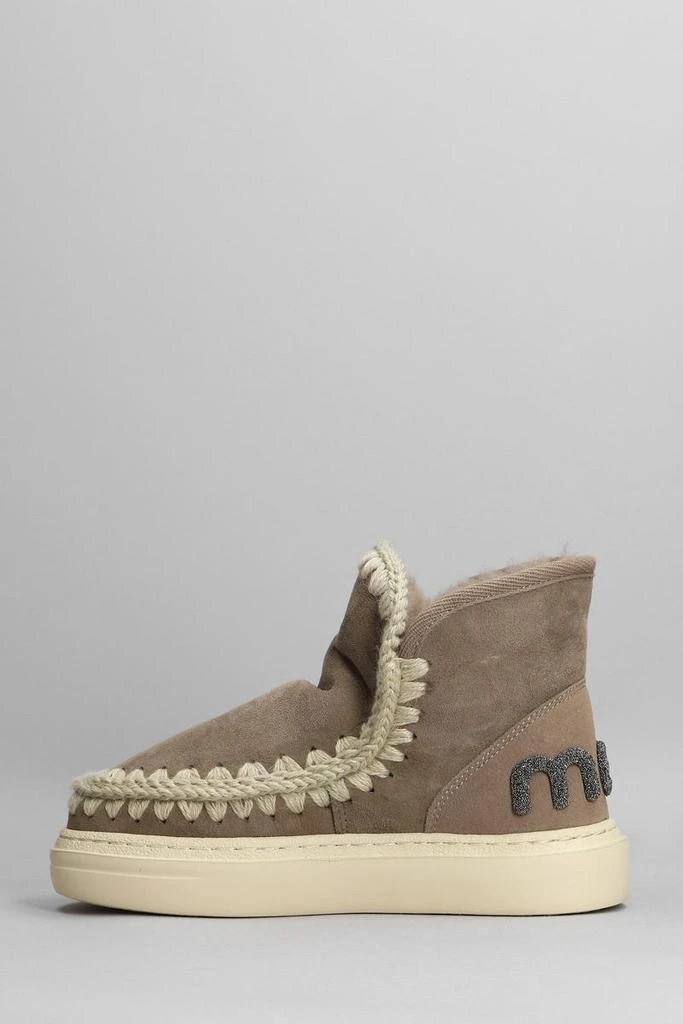 Mou Mou Eskimo Sneaker Bold Low Heels Ankle Boots 3