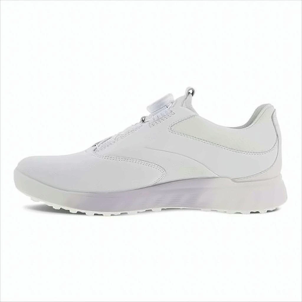 ECCO White Low-Profile Sneakers with Gradient Sole 2