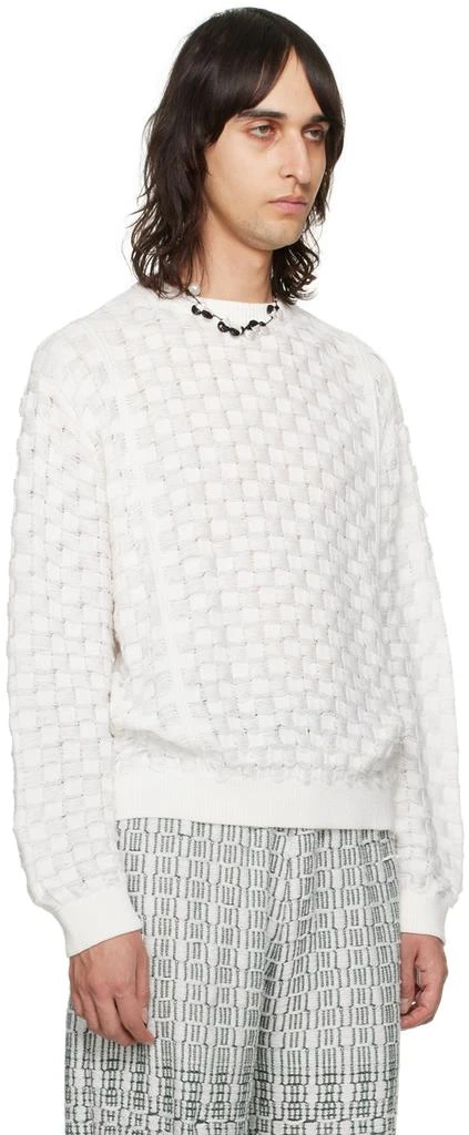 Isa Boulder SSENSE Exclusive White Sweater 2