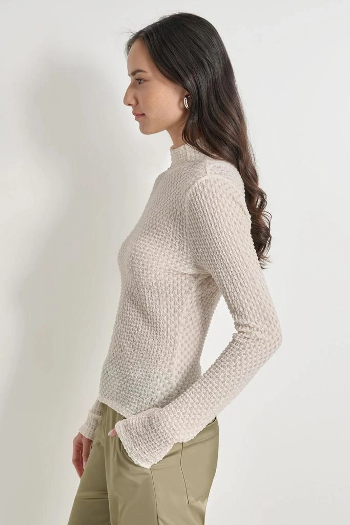 DKNY PEBBLE LACE TURTLENECK 5