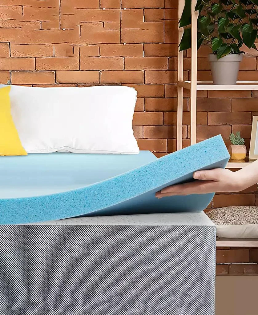 Payton 1" Gel Memory Foam Mattress Topper 2
