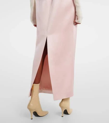 Khaite Chet satin maxi skirt 5