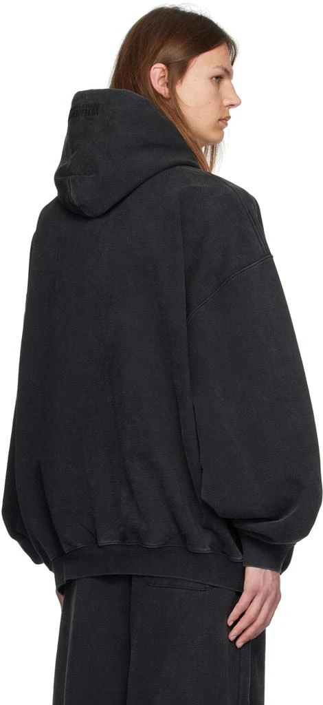 Vetements Black Double Anarchy Hoodie 3