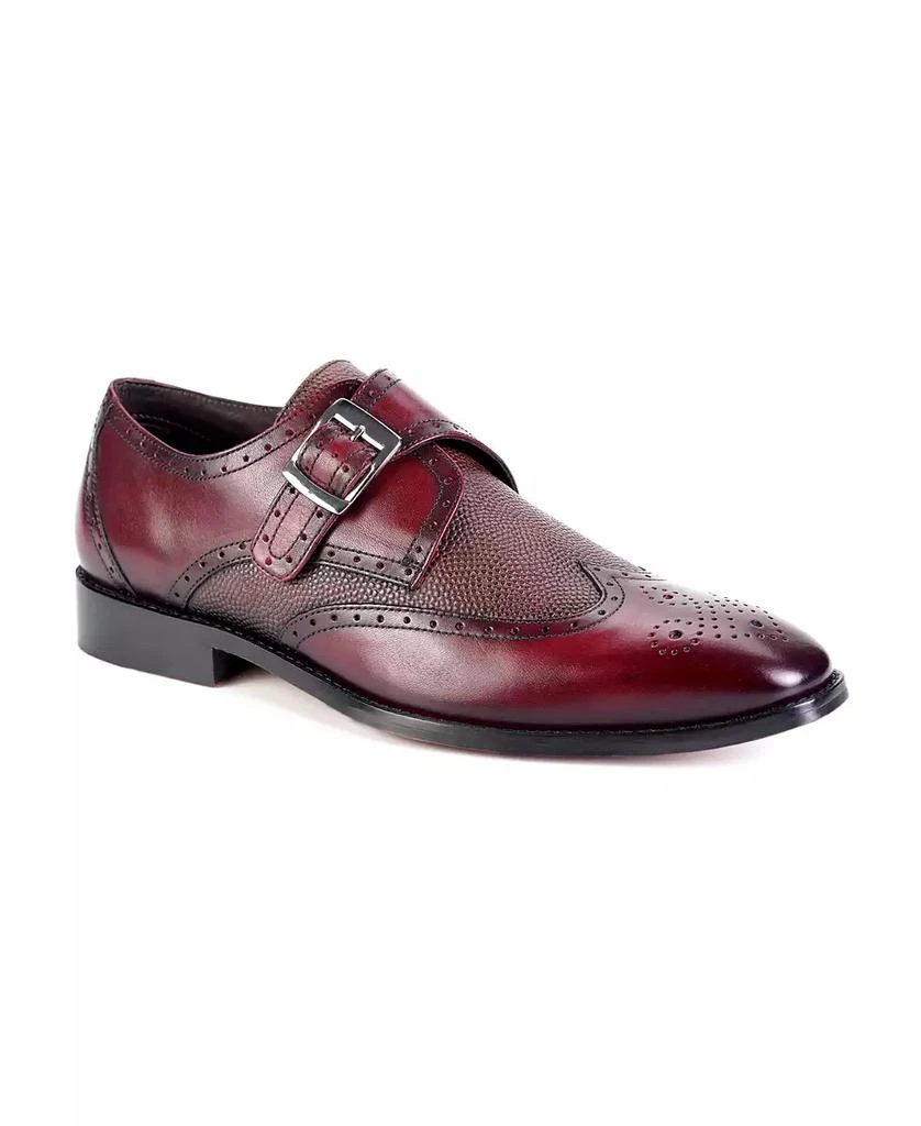 Anthony Veer Men's Delano I Single Monk Strap Dress Shoes 1