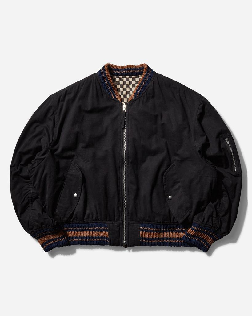 Story mfg. Men's Seed Bomber Jacket Black