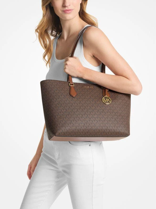Michael Kors Sheila Large Signature Logo Tote Bag 3