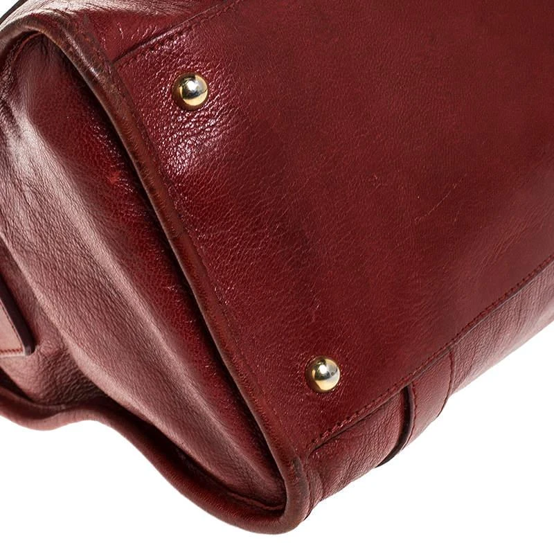 Marc Jacobs Marc Jacobs Red Leather Wellington Fulton Satchel 11