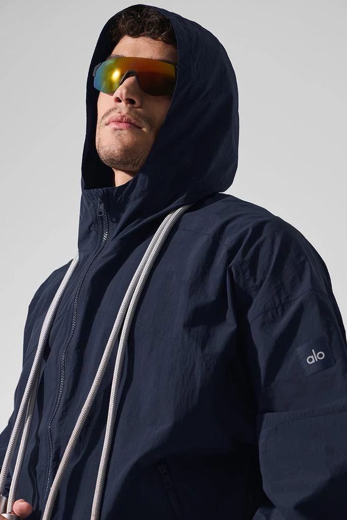 Alo Vantage Nylon Ripstop Track Jacket - Navy 5