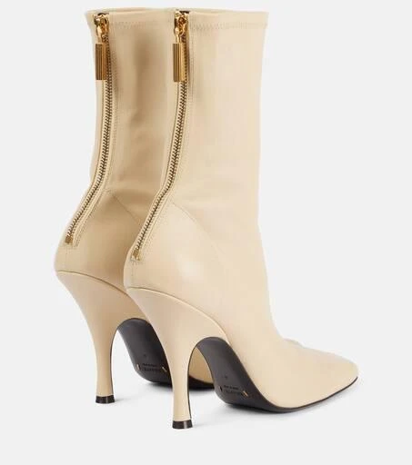 Khaite Eva leather boots 2