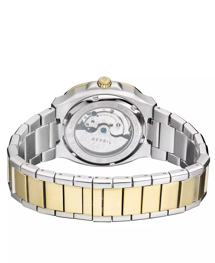 Gevril Gv2 Men's Potente 18106 Automatic Bracelet Watch 30 mm 2