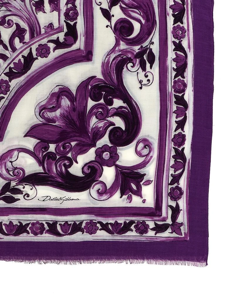 Dolce & Gabbana Dolce & Gabbana Maiolica Print Scarf 2