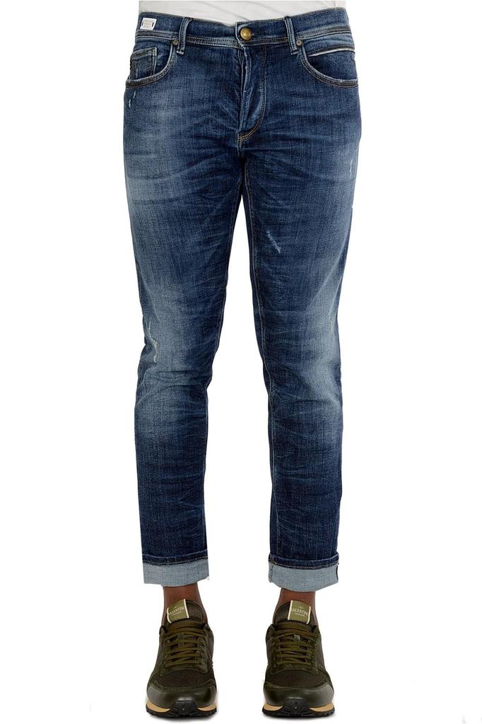 Replay 'We R ' Edition Mid Rinse Jeans
