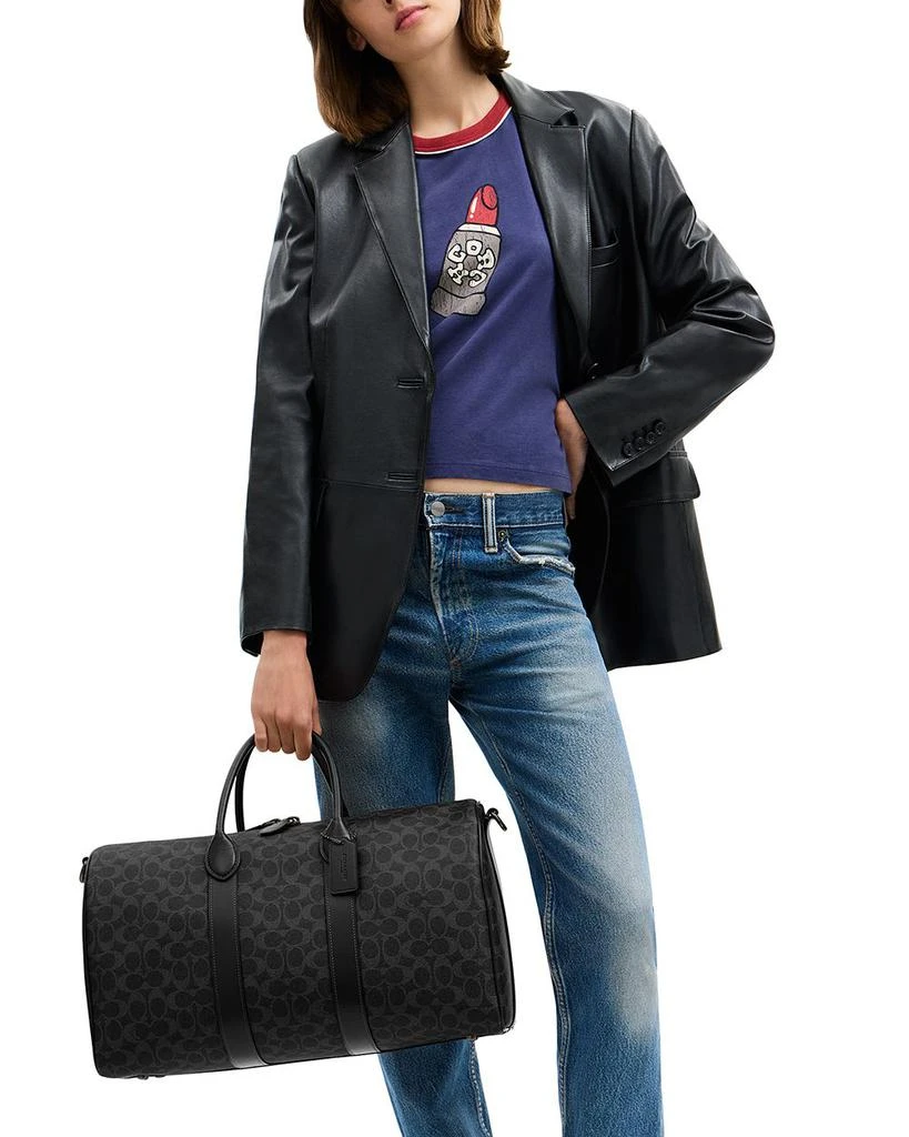 Coach Compass 45 Signature Canvas Travel Bag 3