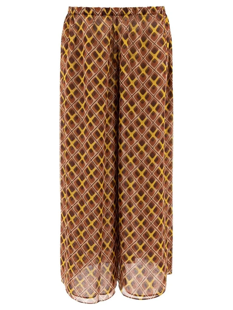 BODE Bode Geometric Print Midi Skirt 1
